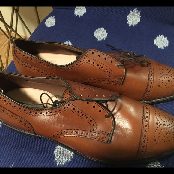 Brand New Allen Edmonds Sanford 11D Brown - Picture 6 of 7